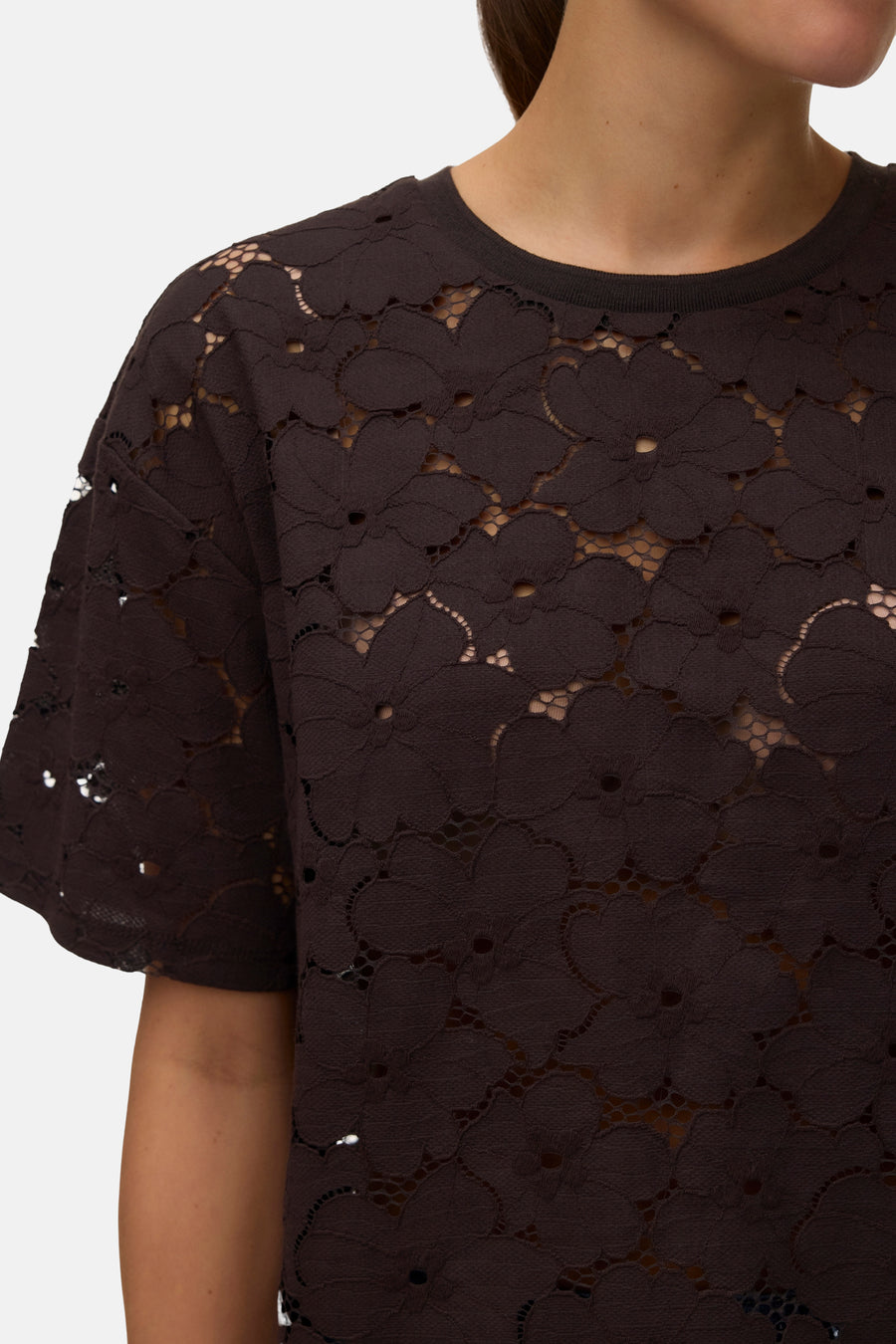 Chemisier (manches courtes) brun - VERO MODA®