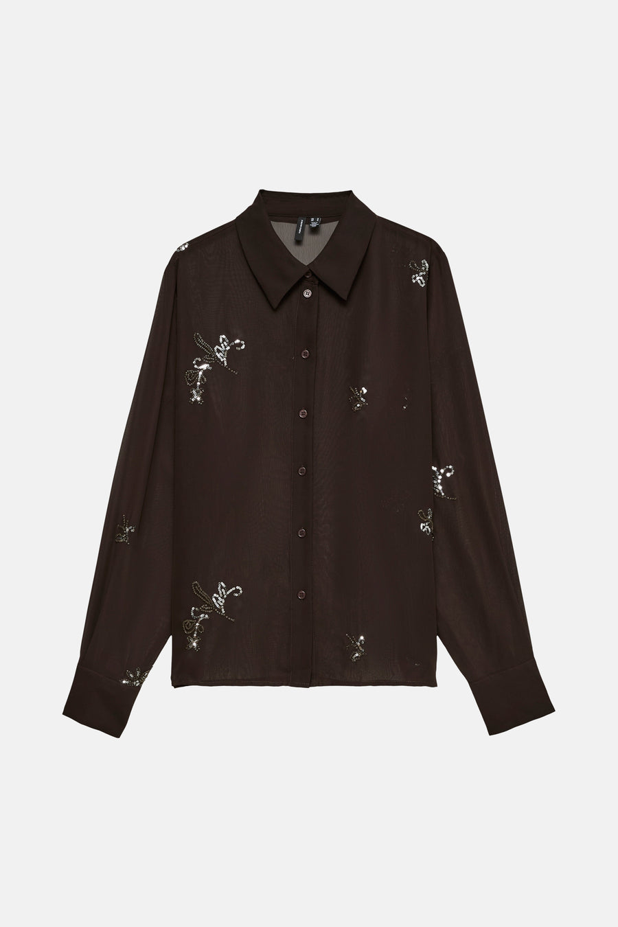 Chemisier (manches longues) brun - VERO MODA®