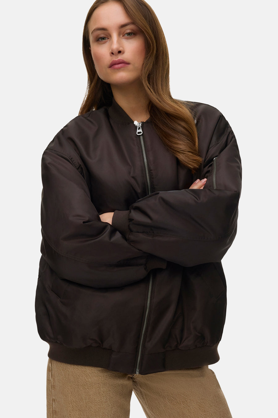 Bombers brun - VERO MODA®
