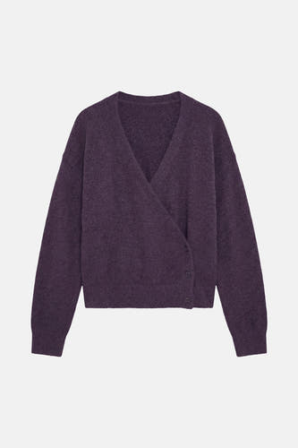 Pull col V mauve - VERO MODA®