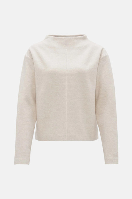 Pull à col rond - écru