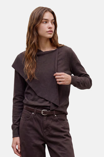 Pull col O brun - VERO MODA®