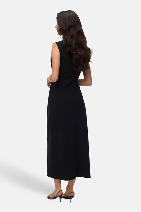 Robe à manches longues - Black