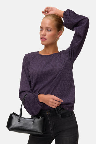 Pull col V mauve - VERO MODA®