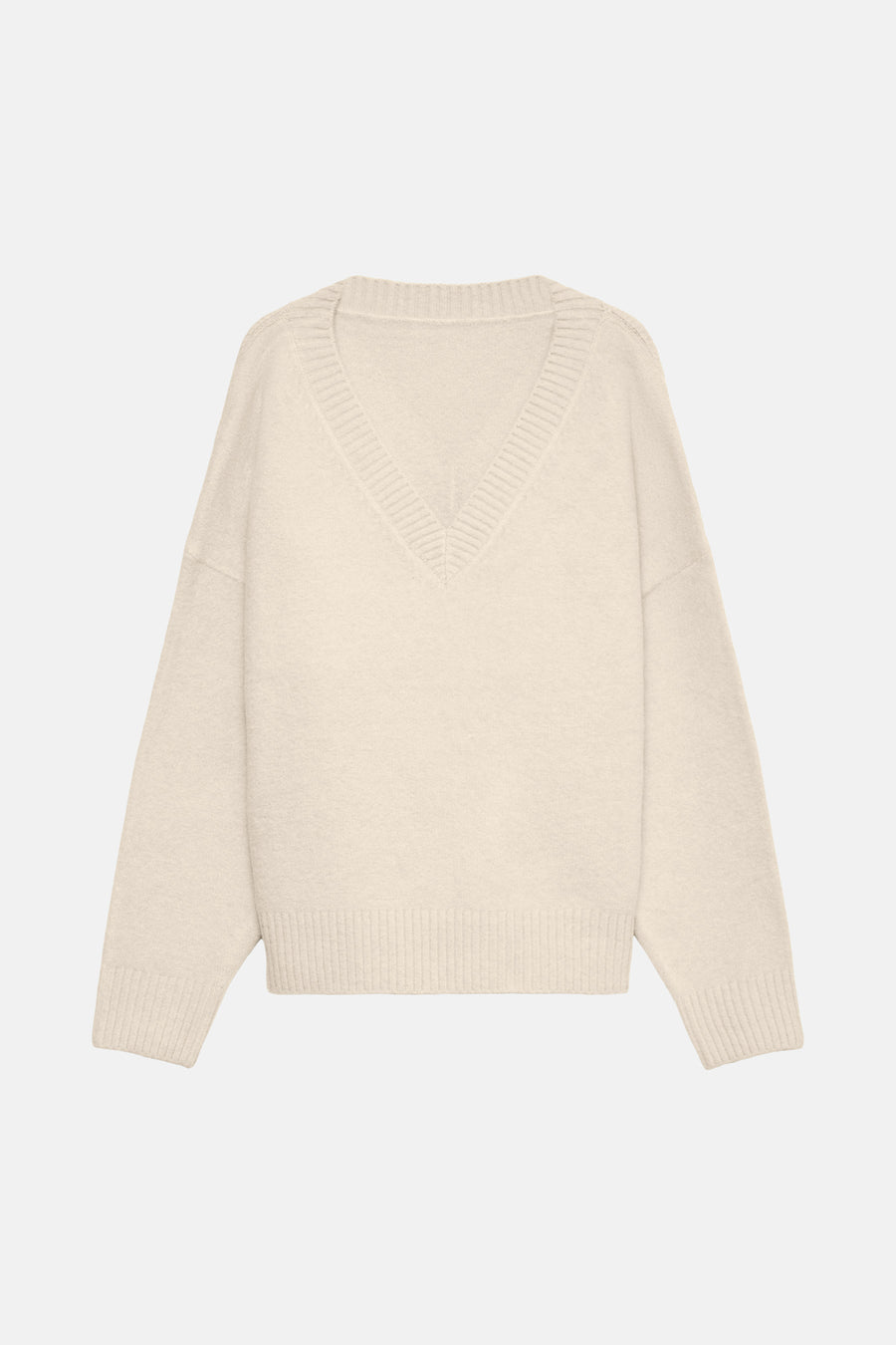 Pull col V beige - VERO MODA®