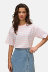 Top uni manche courte rose - VERO MODA®