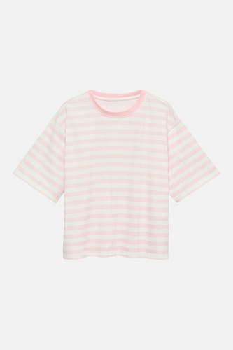 Top uni manche courte rose - VERO MODA®