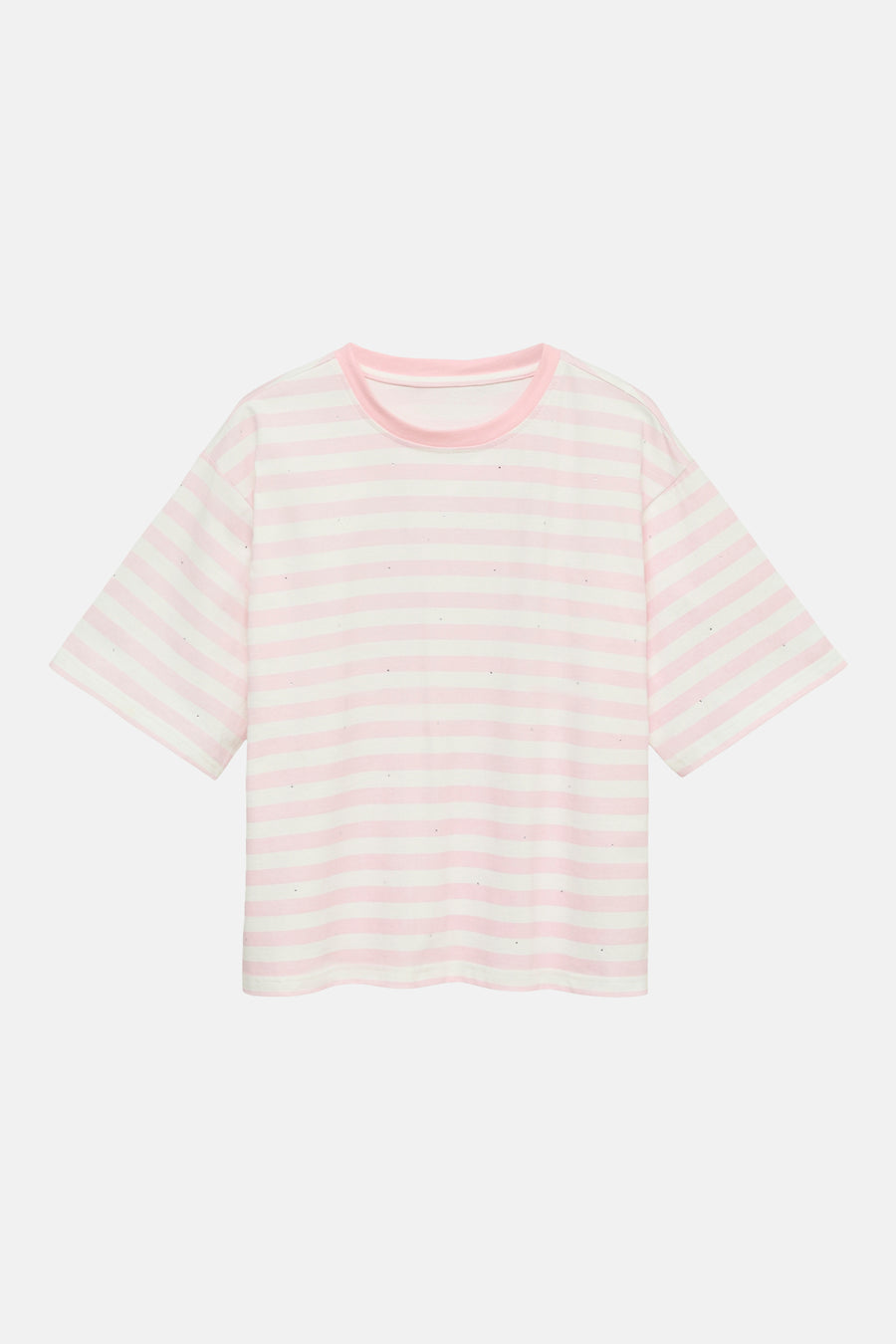 Top uni manche courte rose - VERO MODA®