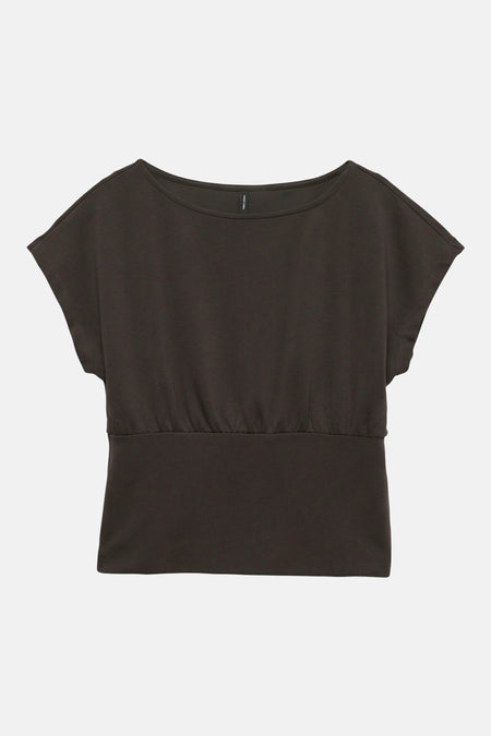 T-shirt à manches courtes - brun