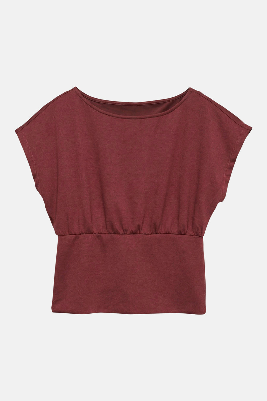 Top uni manche courte brique - VERO MODA®