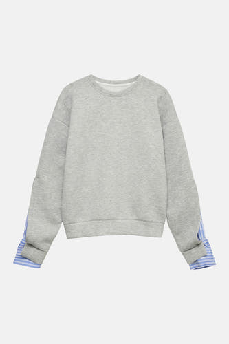 Sweat col O multicolore - VERO MODA®