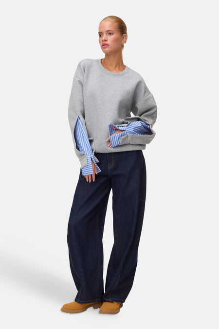 Sweat col O multicolore - VERO MODA®