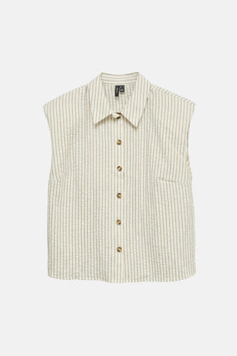 Chemisier (manches courtes) Écru - VERO MODA®