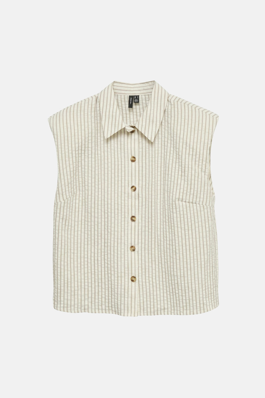 Chemisier (manches courtes) Écru - VERO MODA®