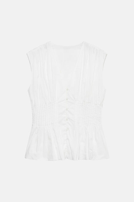 Chemisier (sans manches) blanc - VERO MODA®