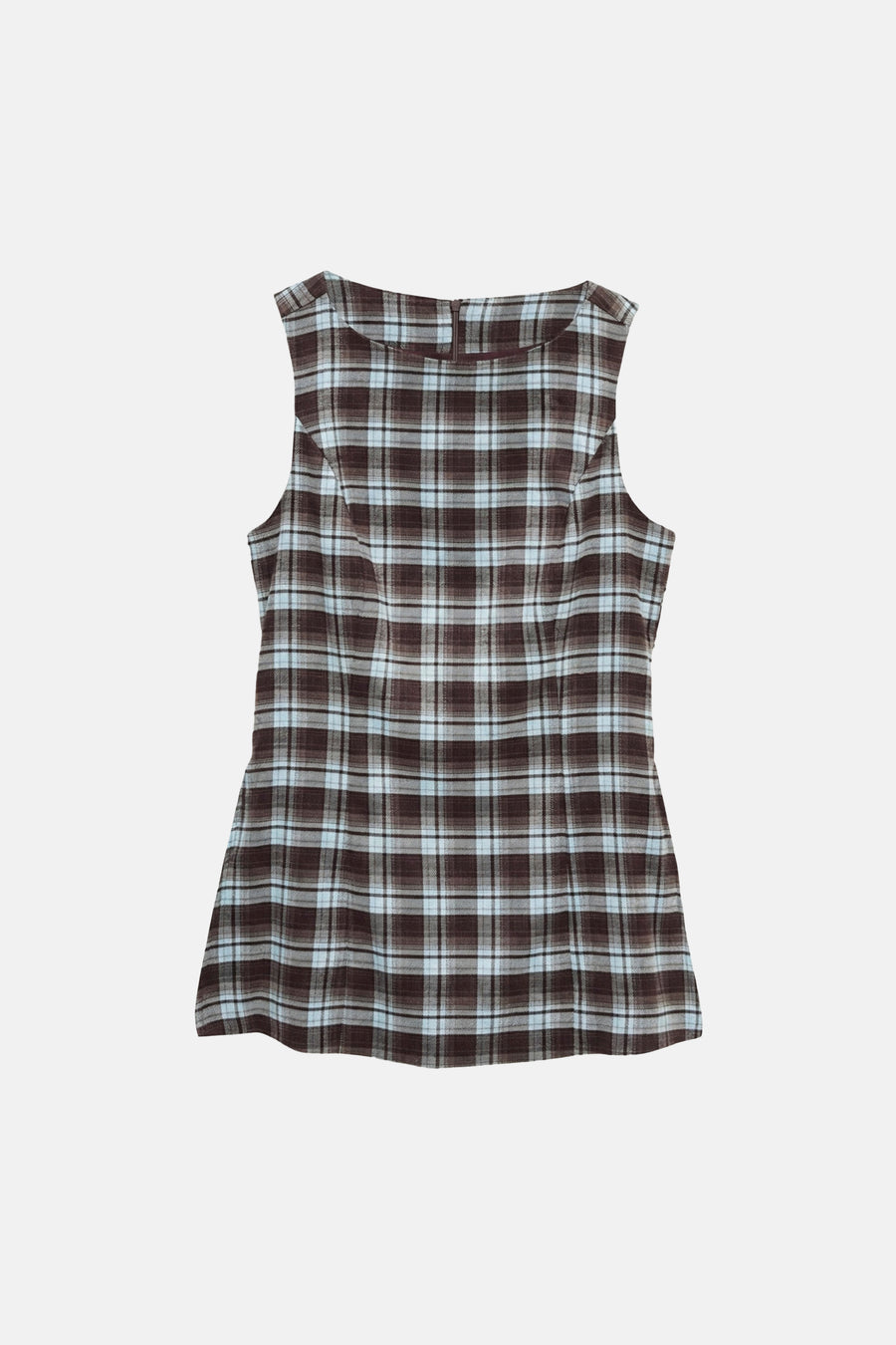 Blouse à manches courtes - brun