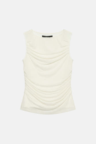 Top uni manche courte Écru - VERO MODA®