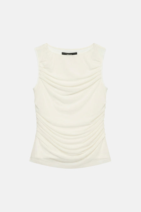 Top uni manche courte Écru - VERO MODA®