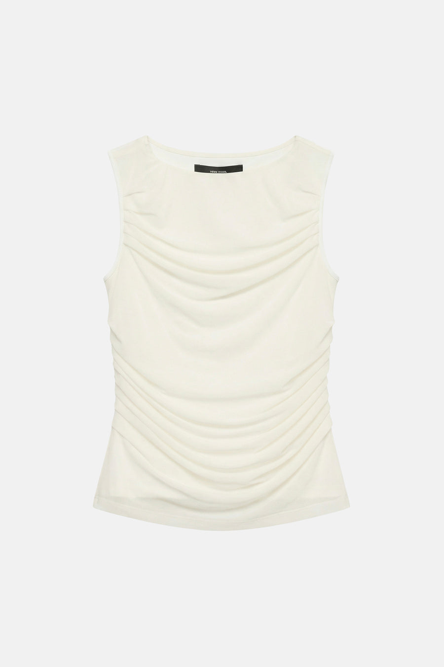 Top uni manche courte Écru - VERO MODA®