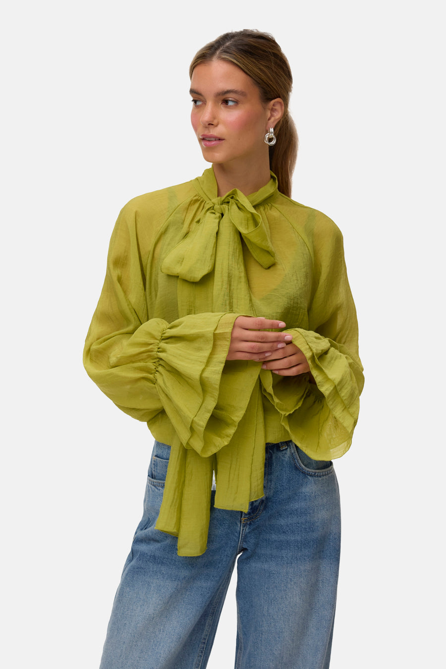 Chemisier (manches longues) vert - VERO MODA®