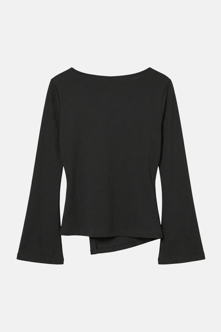 T-shirt à manches longues - Black