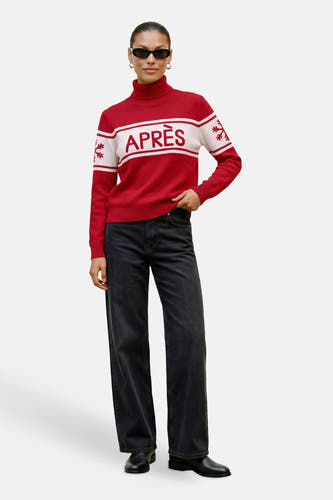 Pull col roulé rouge - VERO MODA®