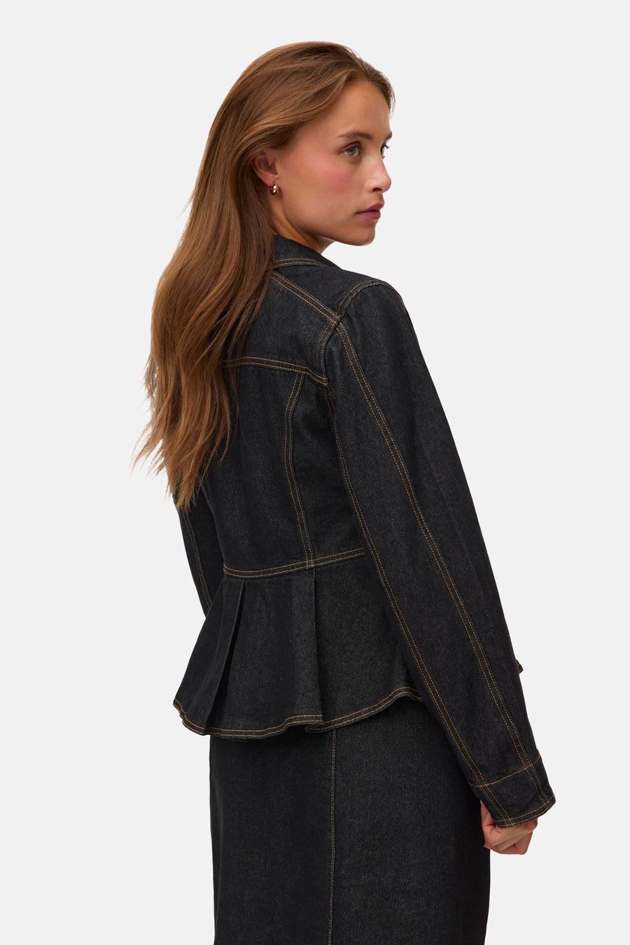 Chemise en jean - dark grey denim