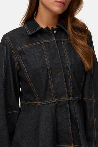 Chemise en jean - dark grey denim