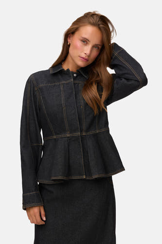 Chemise en jean - dark grey denim
