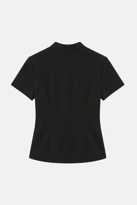 Blouse à manches courtes - Black