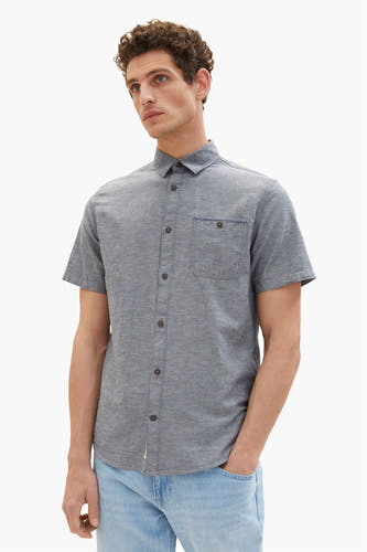 Chemise &agrave; manches courtes - bleu