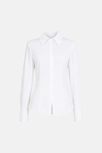 Chemise à manches longues - blanc