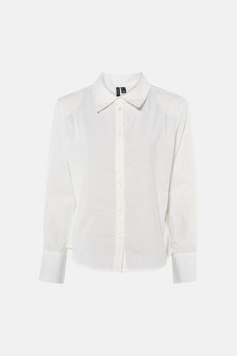 Chemise à manches longues - blanc