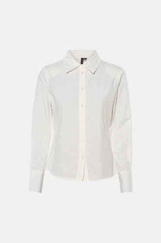 Chemise à manches longues - blanc
