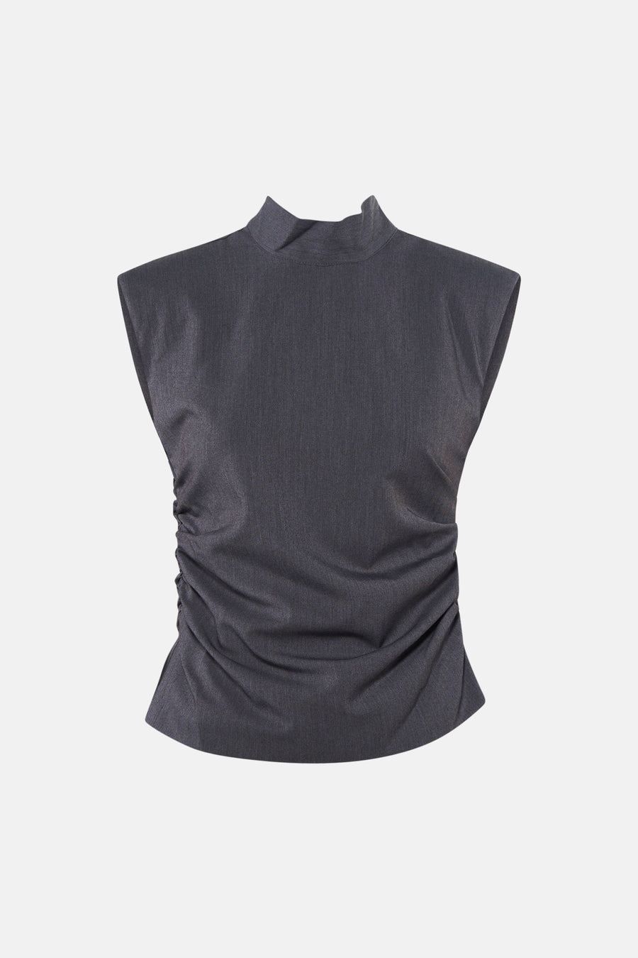 Blouse sans manches - gris
