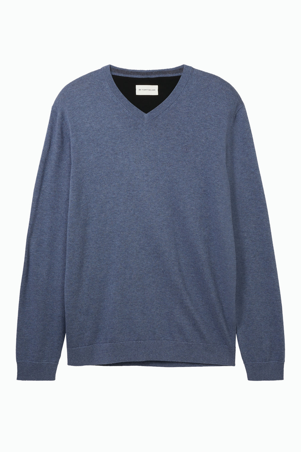 Pull col V Bleu - TOM TAILOR