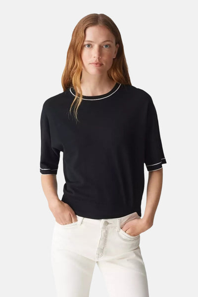 Pull col O Noir - OPUS