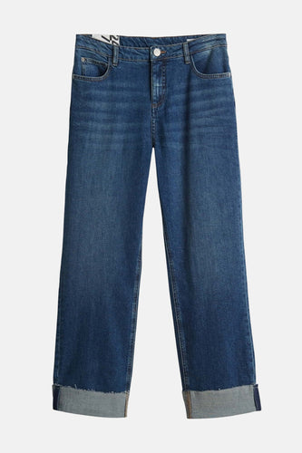 Jeans straight dark blue denim - OPUS - OPUS
