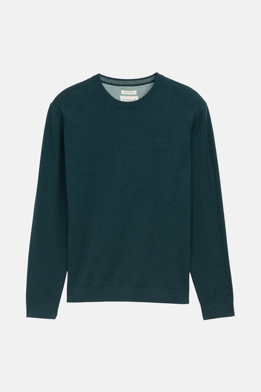 Pull à col rond - vert - TOM TAILOR - 5