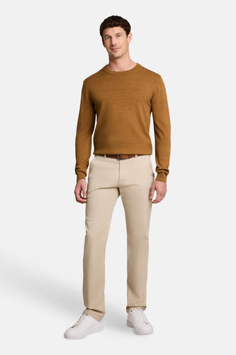 Pull col O brun - TOM TAILOR