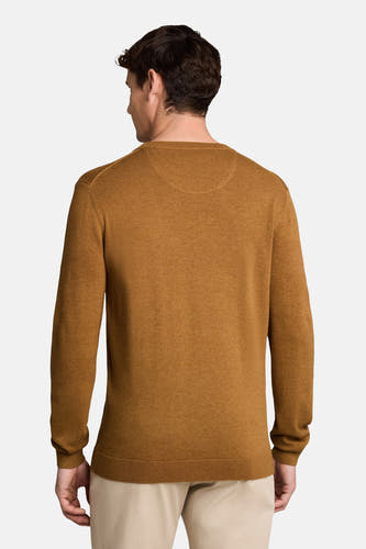 Pull col O brun - TOM TAILOR