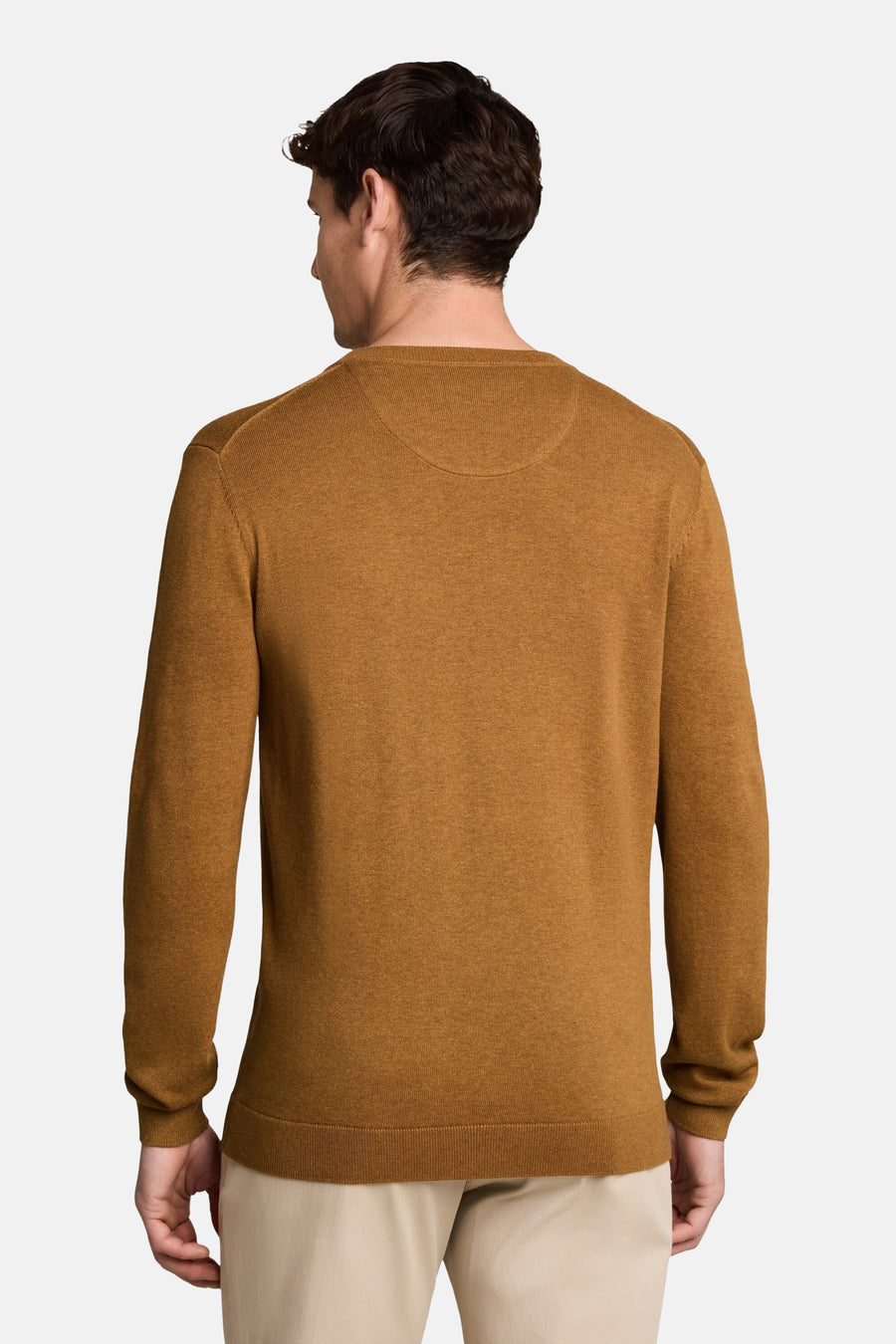 Pull col O brun - TOM TAILOR