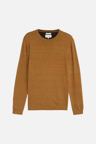 Pull col O brun - TOM TAILOR