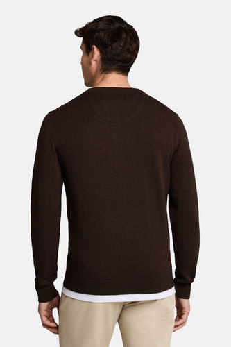 Pull col O brun - TOM TAILOR