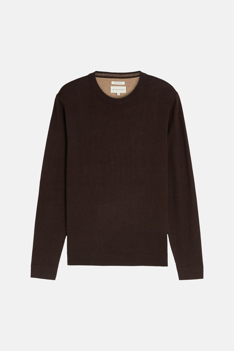 Pull col O - brun