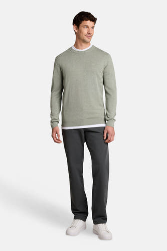 Pull col O vert - TOM TAILOR