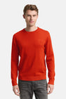 Pull à col rond - orange