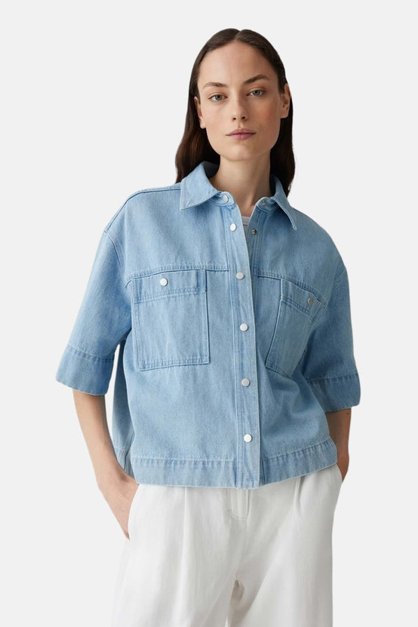 Chemise en jean Light blue denim - OPUS