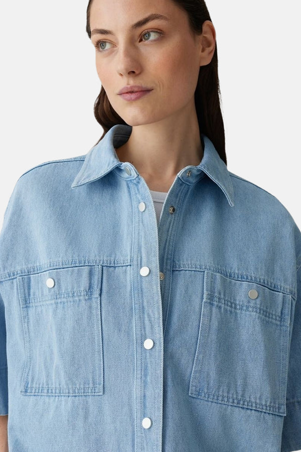 Chemise en jean Light blue denim - OPUS