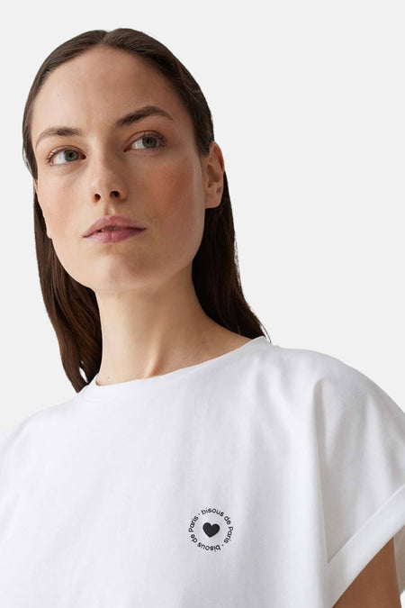 T-shirt à manches courtes - blanc
